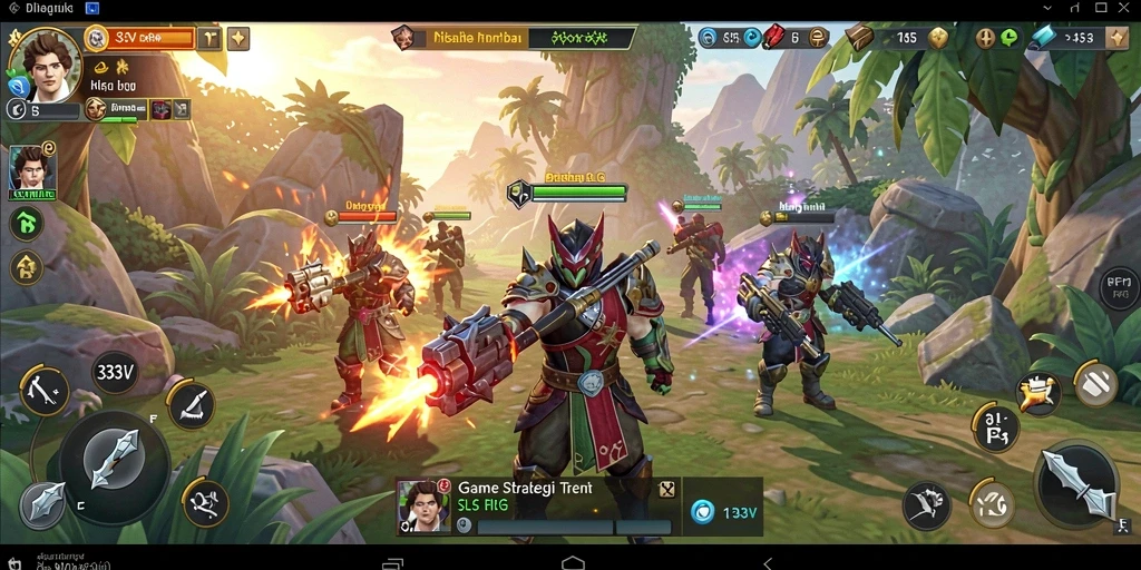 Tampilan gameplay menarik dari game SLG 333V.