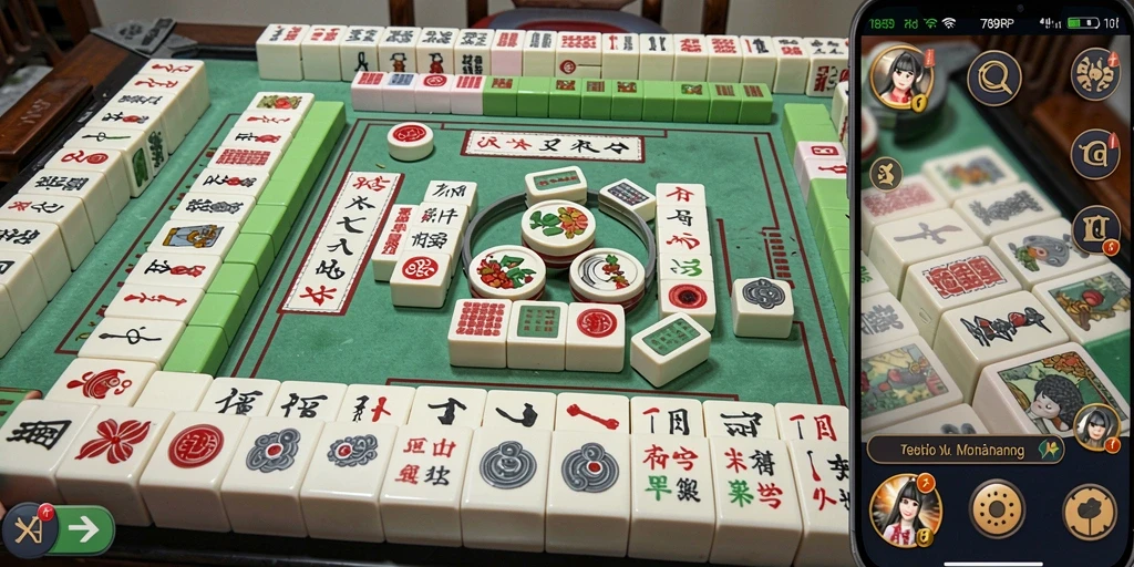Screenshot utama 789RP menunjukkan gameplay Mahjong yang seru dan menantang.