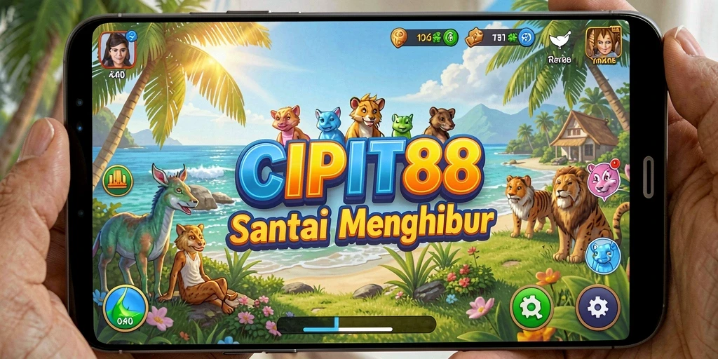 Tampilan menarik dari gameplay CIPIT88 yang seru dan menghibur.