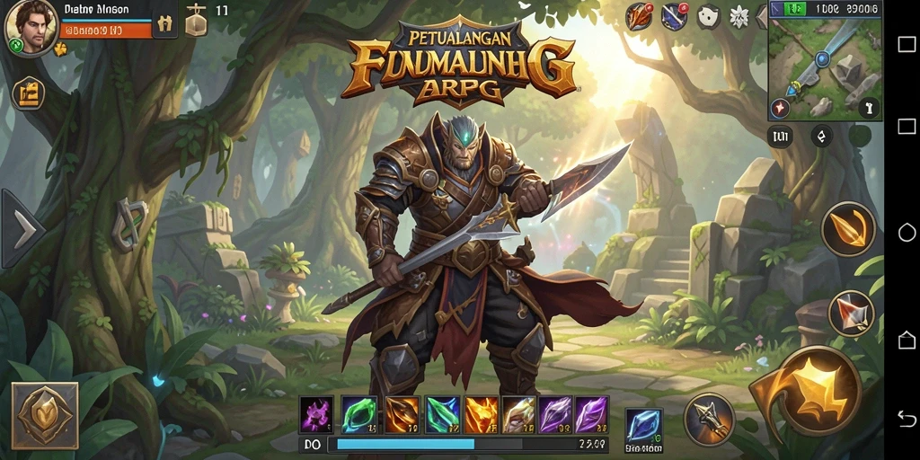Tampilan gameplay D06 yang menegangkan dan menakjubkan dalam dunia ARPG.