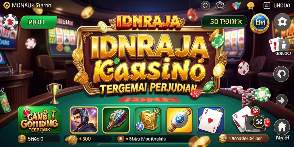 Tangkapan layar gameplay IDNRAJA yang menarik dan penuh aksi kasino.