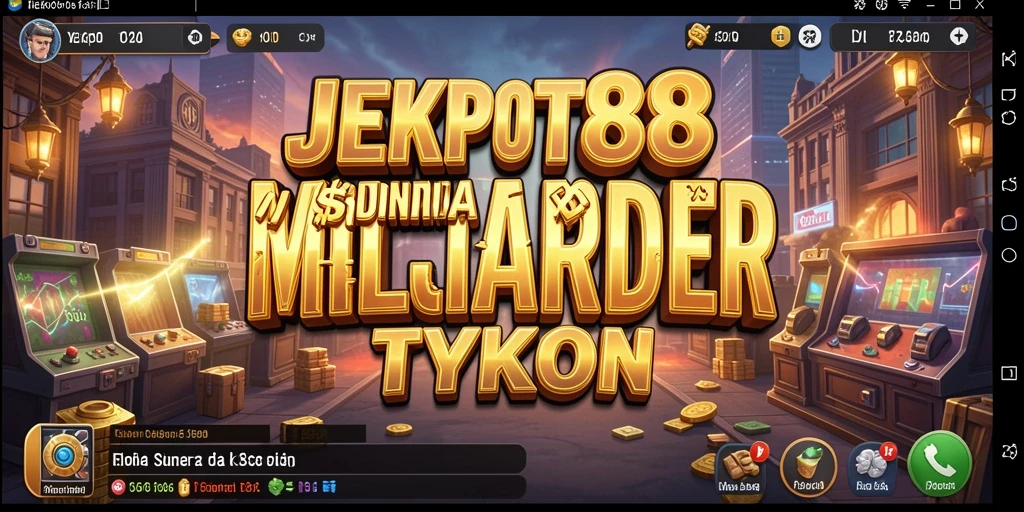 Tampilan gameplay seru di JEKPOT88, menantang dan mendidik.