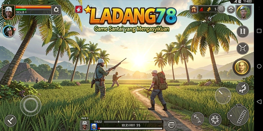 Screenshot LADANG78 menampilkan gameplay seru dan menantang.