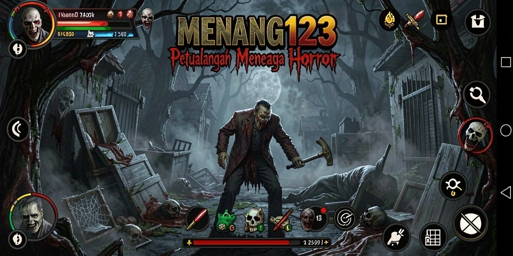 Gameplay seram dalam atmosfir mencekam di MENANG123.