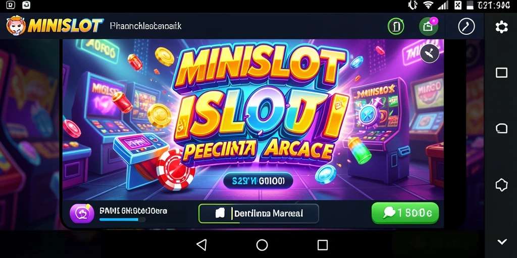 Tampilan gameplay seru dalam MINISLOT yang memikat para pemain.