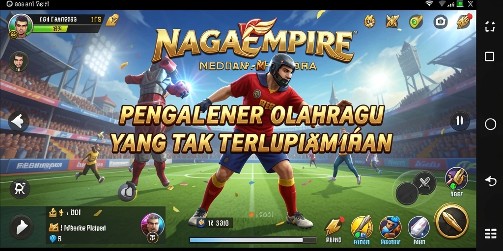 Tampilan screenshot gameplay NAGAEMPIRE yang seru dan kompetitif.