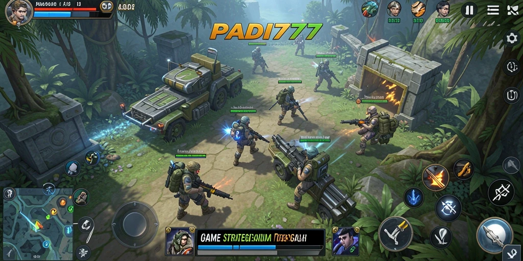 Tampilan gameplay seru dari PADI777 dengan strategi yang mendalam.