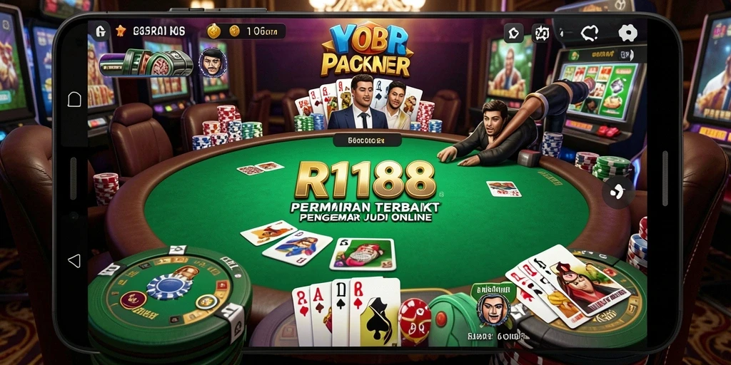 Tampilan permainan poker yang seru dan interaktif di RI188.