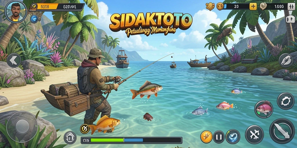 Tangkapan ikan besar dan gameplay seru di SIDAKTOTO.