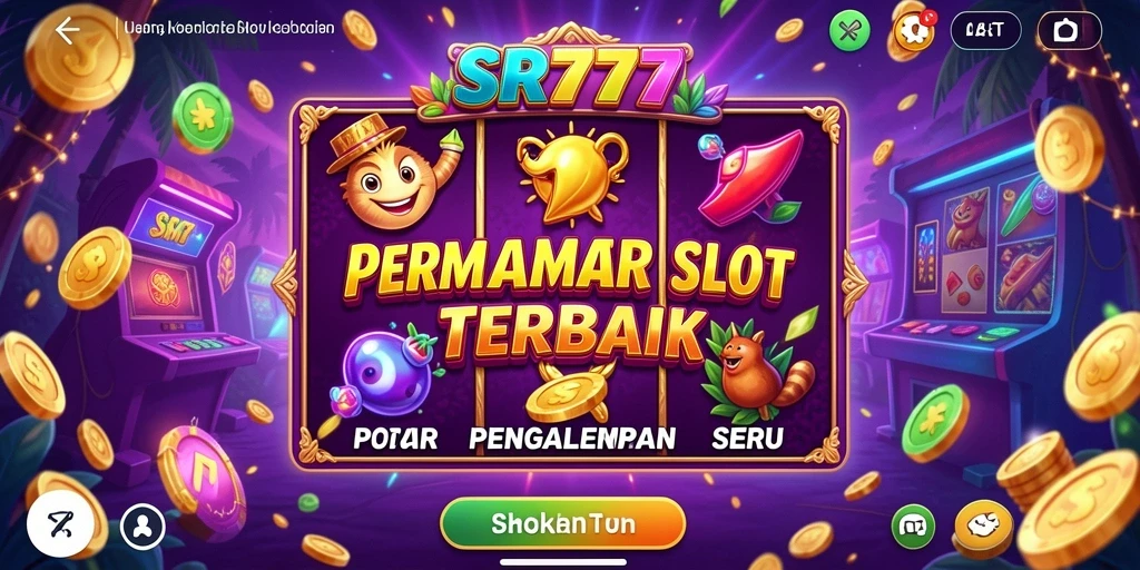 Tampilan menarik dan gameplay seru dari permainan Slot SR777.