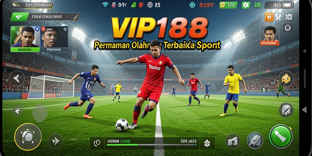 Tangkapan layar gameplay menarik VIP188 menunjukkan keseruan olahraga.