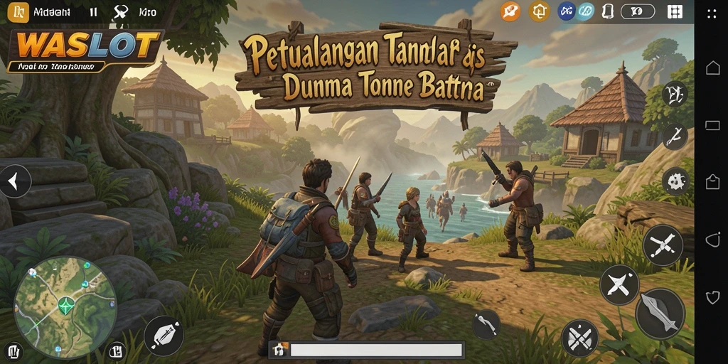 Tampilan gameplay <strong>WASLOT</strong> yang memukau di dunia terbuka.